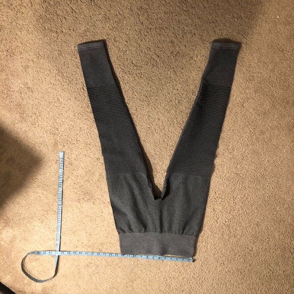 Like new ribbed athletic sport workout leggings S - Picture 5 of 5